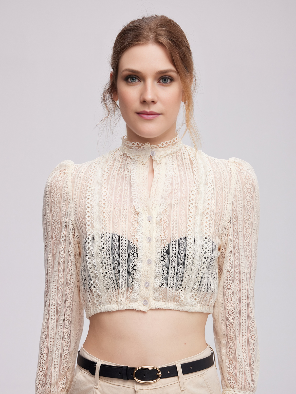 Samt Dirndl Rosa in Beige
