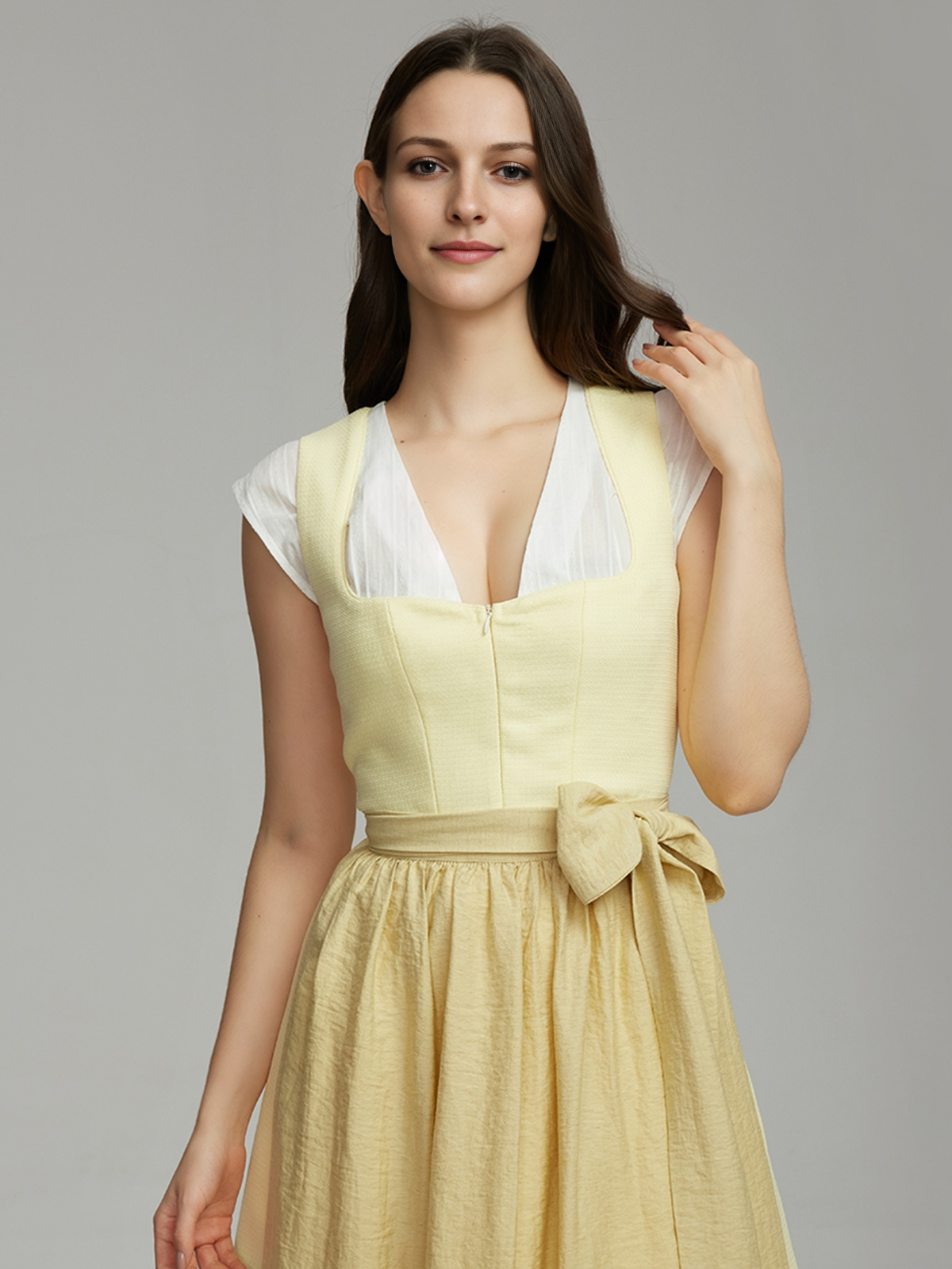 Ehreer Dirndl in Gelb