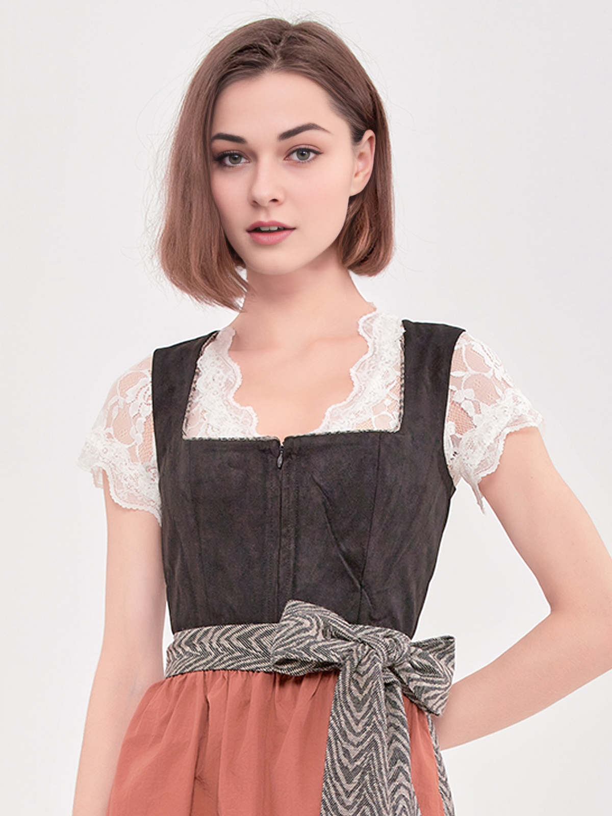 Klassisches Dirndl Tannengrün