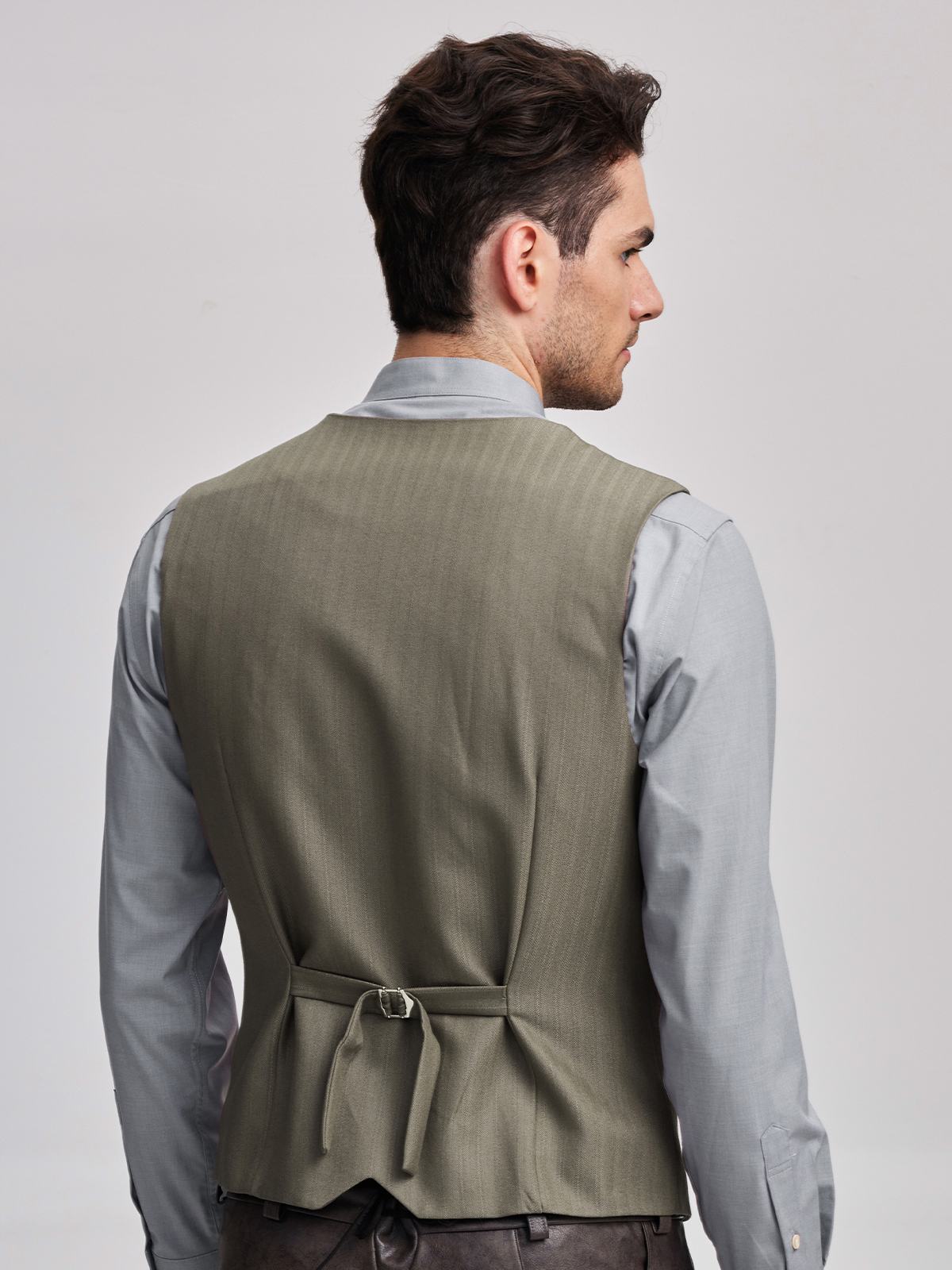 Dirndl schwarz braun mit Weste